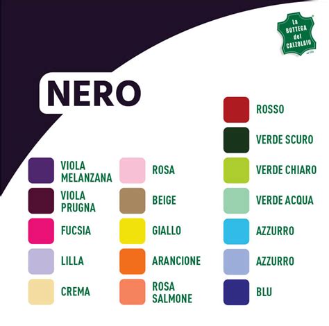 tabelle di abbinamento colore.